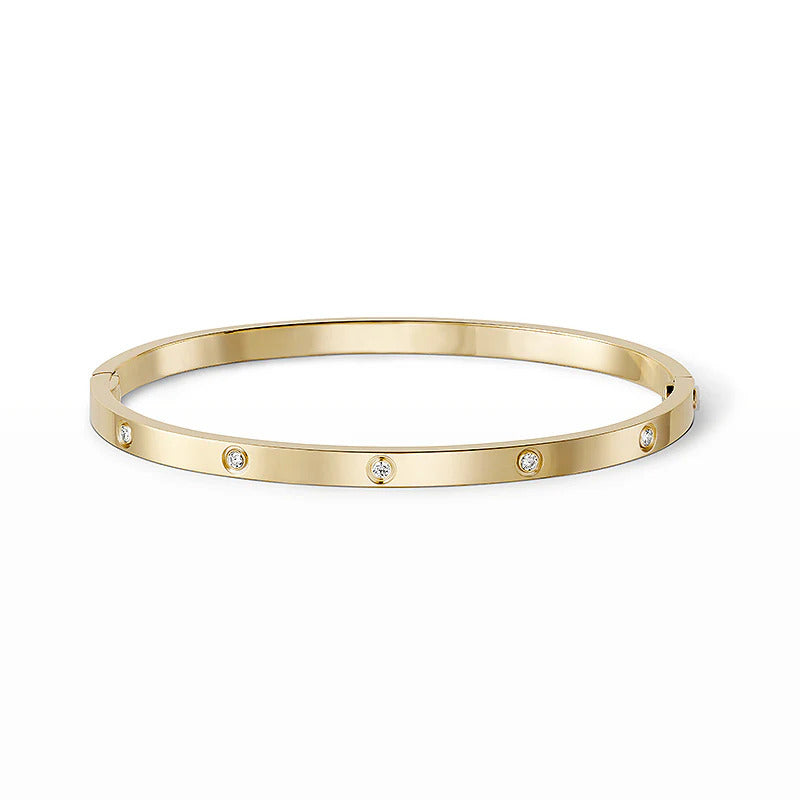 Devotion Bangle — 3.65mm, 10-Stone