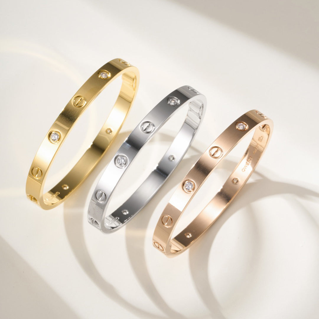 Devotion Bangle — 6.1mm, 4-Stone
