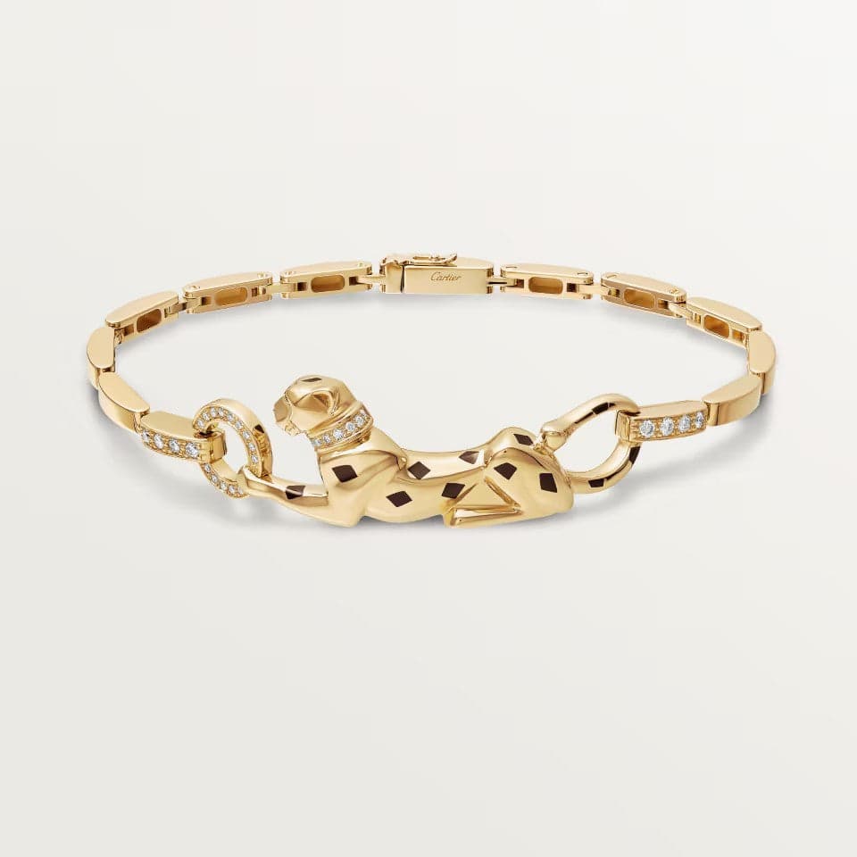 Sovereign Cuff — Half-Pavé, Chain Link